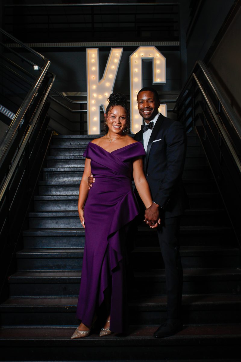 Jordan and Ciarra at the Vision of Equity Gala